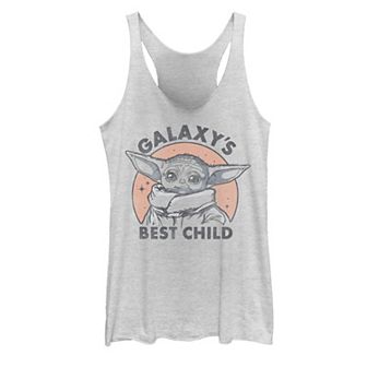 Juniors' Star Wars Galaxy's Best Child Graphic Tank Top
