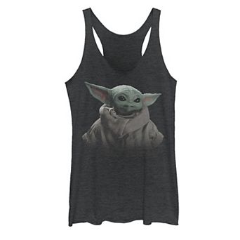 Juniors' Star Wars The Child Fade Graphic Tank Top