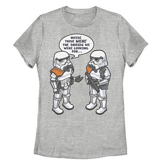 Juniors' Star Wars Droid Humor Tee
