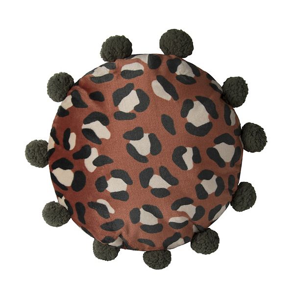 The Big One® Printed Plush Indoor Round Throw Pillow