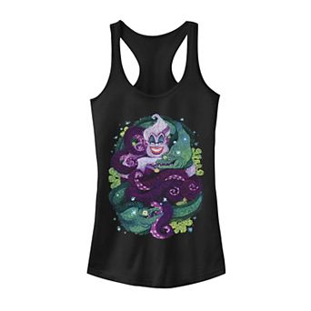 Disney's The Little Mermaid Ursula Juniors' Sea Witch Painting Tank Top