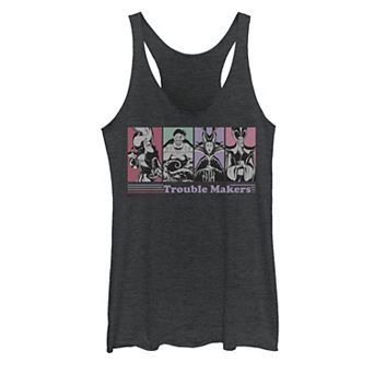 Disney's Villains Juniors' Trouble Maker Panels Tank Top