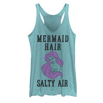 Disney's The Little Mermaid Ariel Mermaid Hair Salty Air Juniors' Tank Top