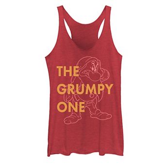 Disney's Snow White and the Seven Dwarfs Grumpy Big & Tall The Grumpy One Outlined Tank Top