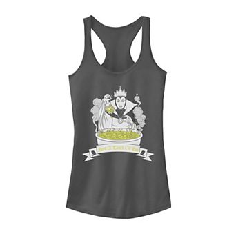 Disney's Snow White Just A Touch Of Evil Queen Portrait Juniors' Graphic Tank Top