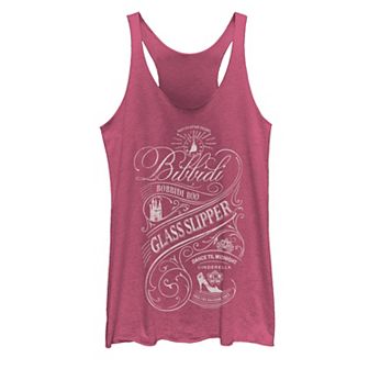 Juniors' ©Disney Cinderella Quote Cursive Poster Graphic Tank Top