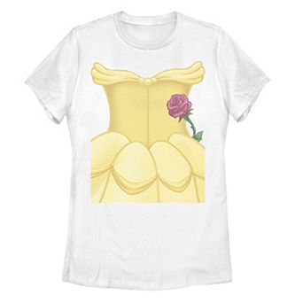 Disney's Beauty And Beast Belle Juniors' Dress Costume Halloween Graphic Tee