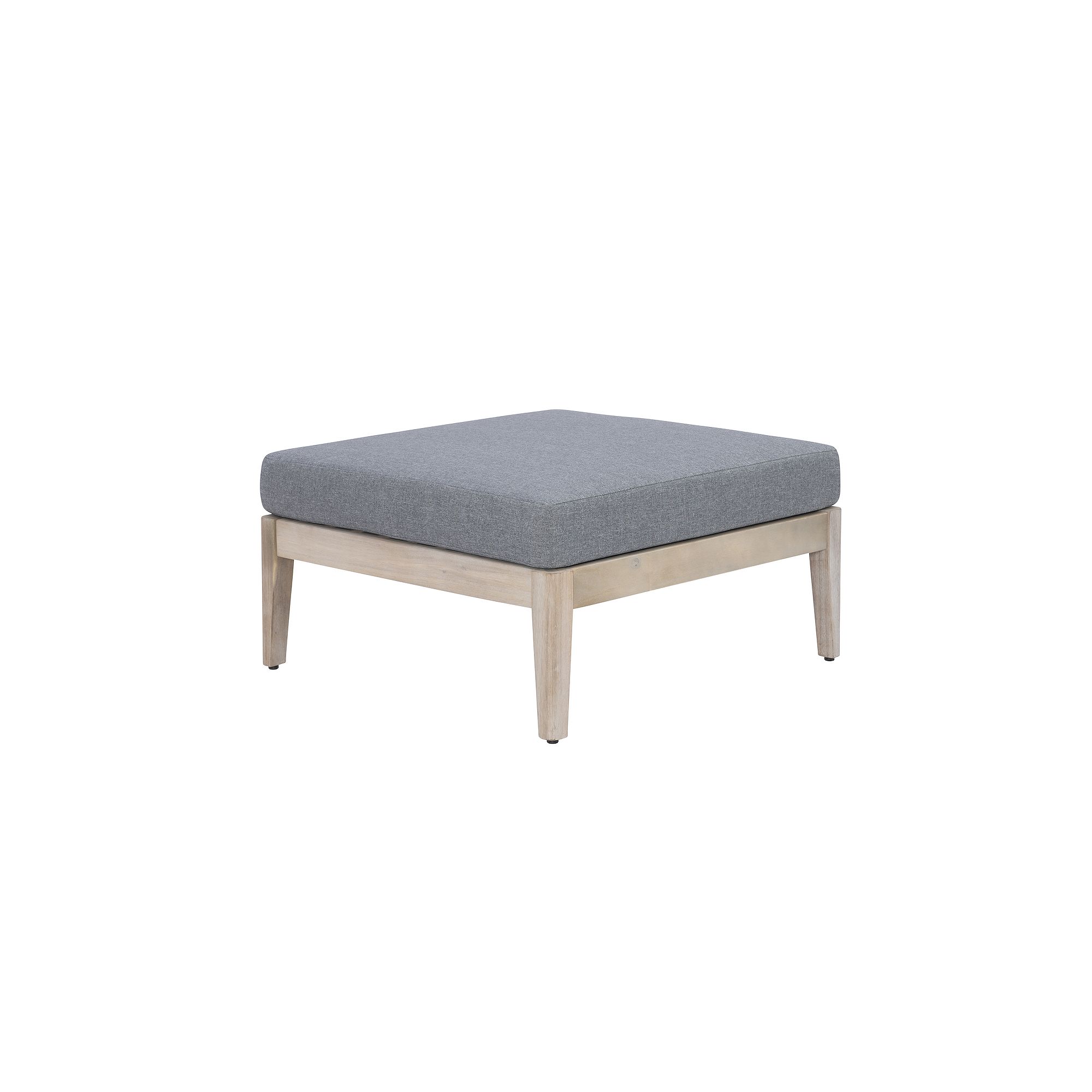Linon Summerlyn Ottoman, Natural