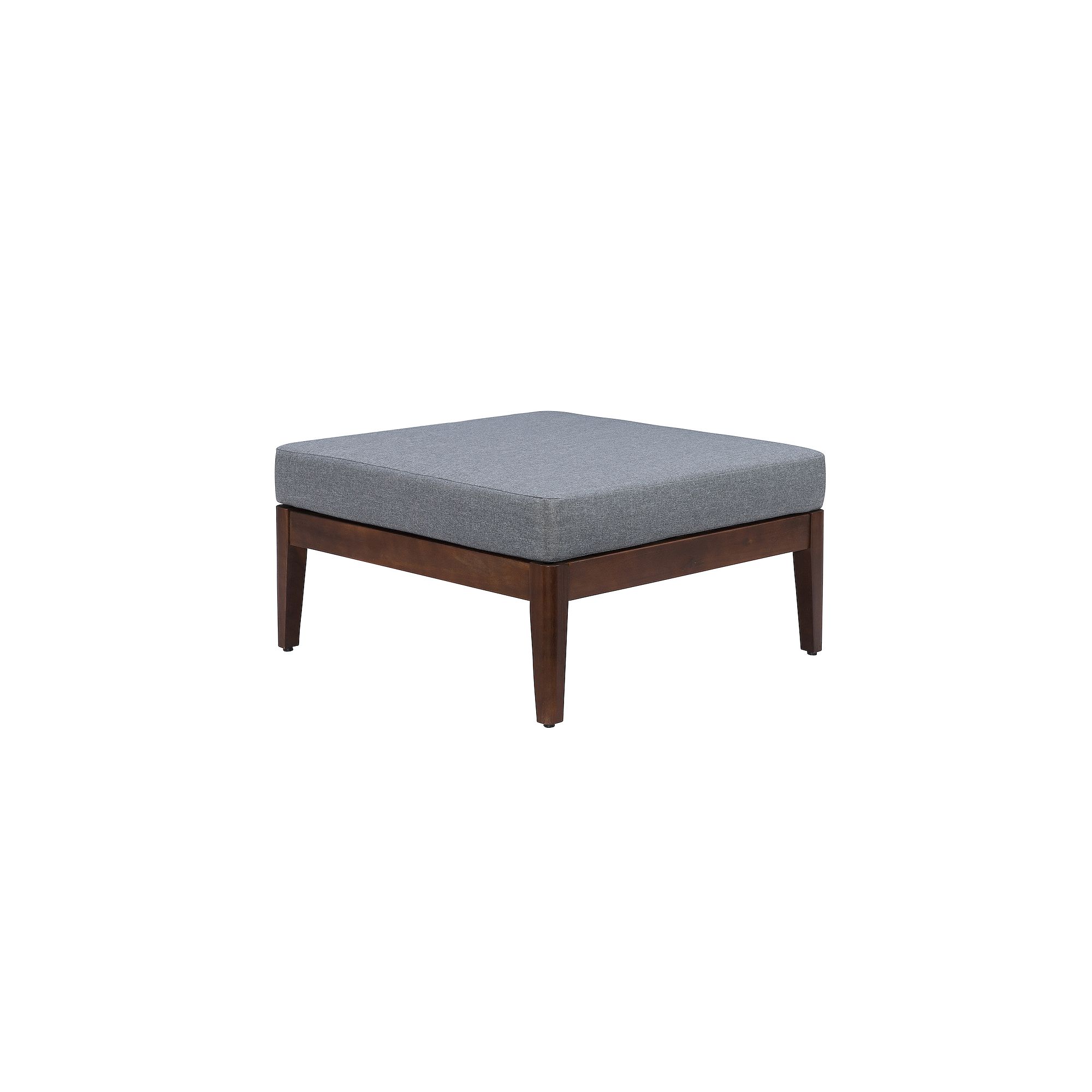 Linon Summerlyn Ottoman, Brown
