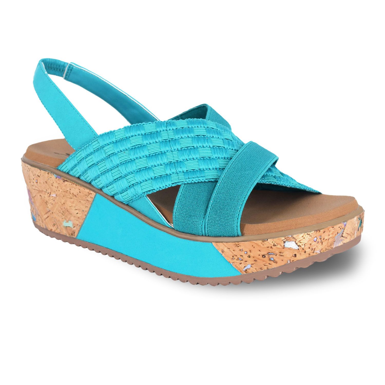 kohls blue sandals