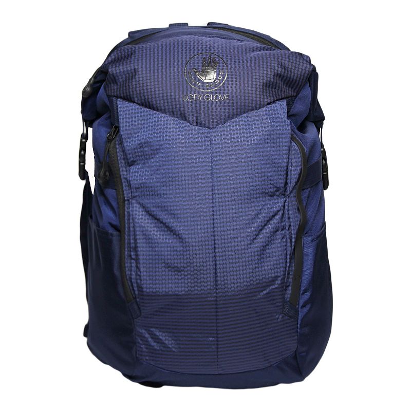 Body Glove Tomlee Roll-Top Backpack, Blue