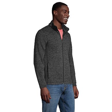 Men's Lands' End Sweater Fleece Jacket