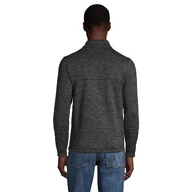 Men's Lands' End Sweater Fleece Jacket