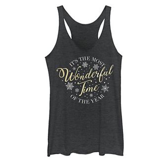 Juniors' Trendy Christmas It's The Most Wonderful Time of The Year Tank Top