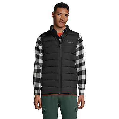 Lands end men's down vest best sale