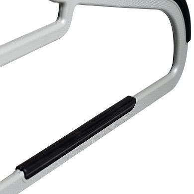 Honey-Can-Do 50-Pack Slim Rubber Grip No-Slip Plastic Hangers