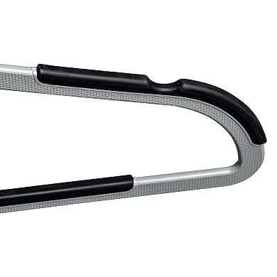 Honey-Can-Do 50-Pack Slim Rubber Grip No-Slip Plastic Hangers