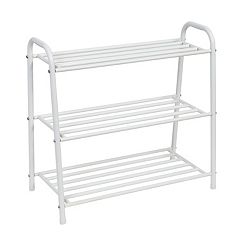 Portsmouth Home 5-Foot Over The Door Storage Rack, White