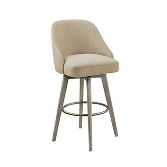 Madison Park Walsh 30" Bar Stool with 360 Degree Swivel Seat