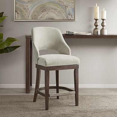 Madison Park Marshall Counter Stool with Swivel Seat