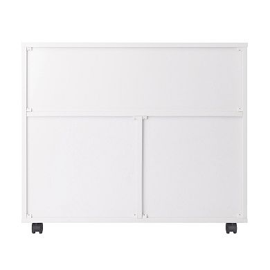 Winsome Halifax 3-Section Mobile Storage Cabinet