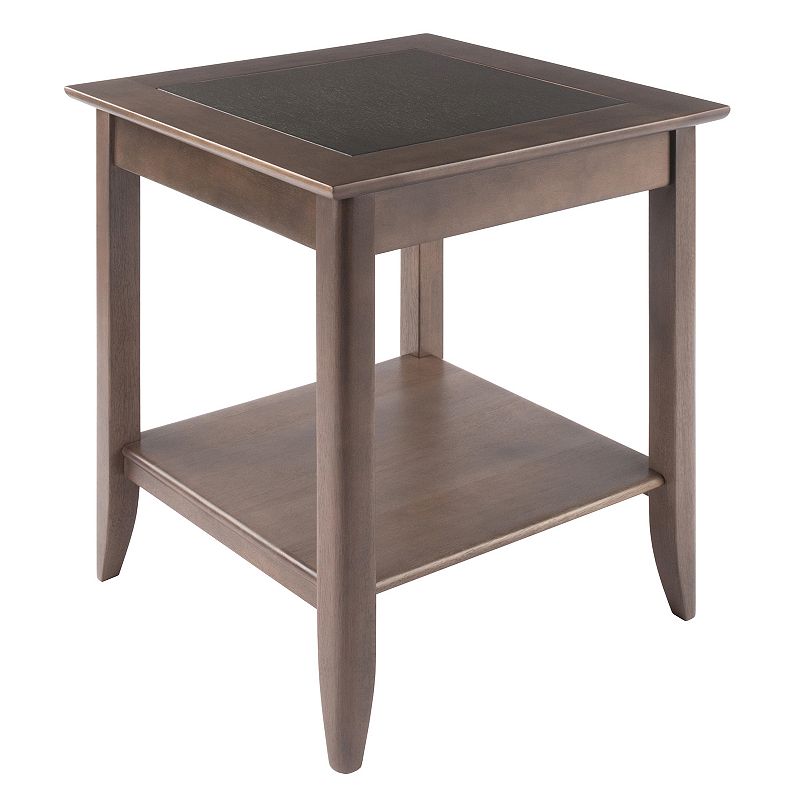 Winsome Santino End Table, Grey