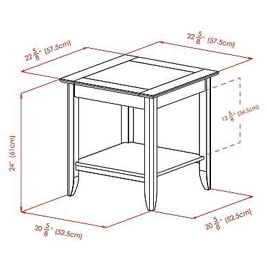 Winsome Santino End Table