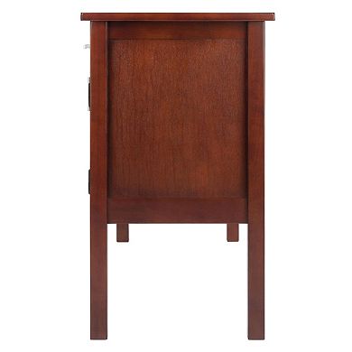 Winsome Emmett Walnut Finish Desk