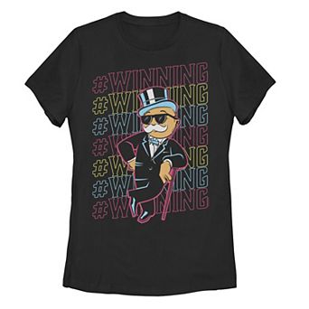 Juniors Monopoly Rich Uncle Pennybags Winning Tee