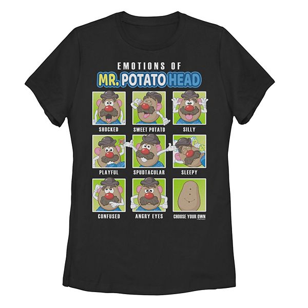Juniors Mr. Potato Head Emotions Box Up Tee