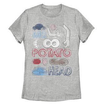 Juniors Mr. Potato Head Pieces Tee