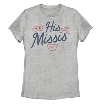 Juniors Mr Potato Head The Mrs Love Text Tee