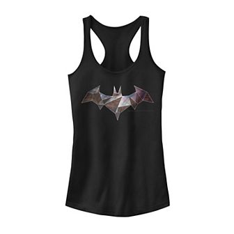 Juniors DC Comics Batman Geometric Classic Logo Tank Top