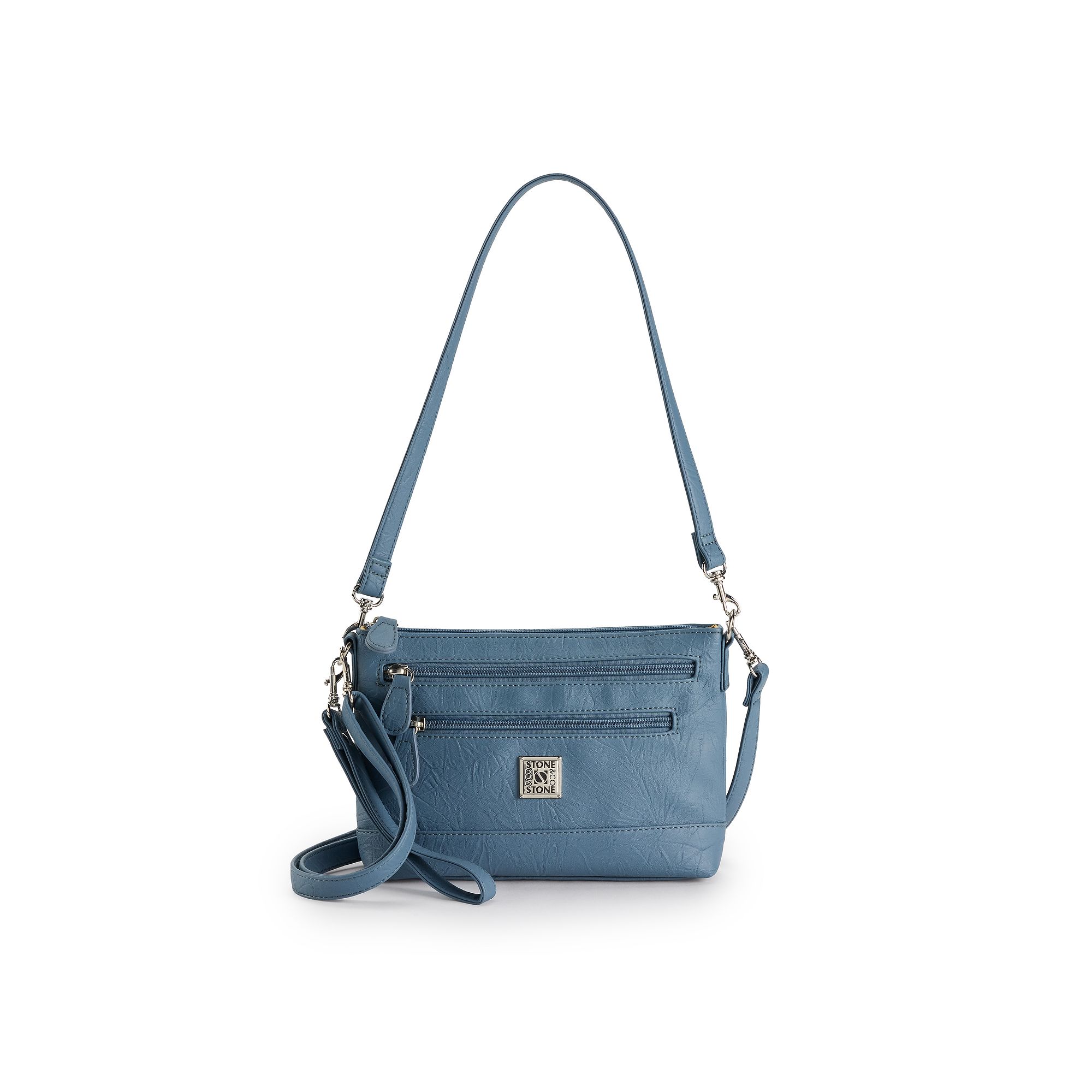 Stone & Co. Nancy Leather 4-in-1 Crossbody Bag, Blue