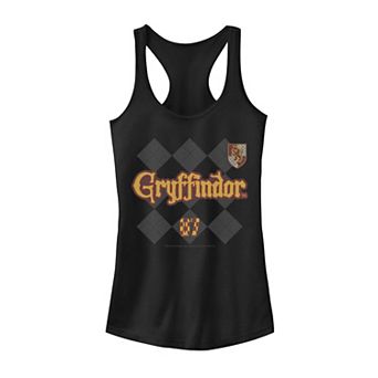 Juniors' Harry Potter Gryffindor Pride Plaid '07 Graphic Tank Top
