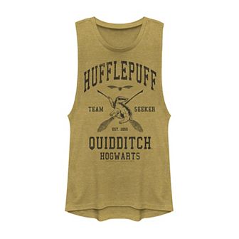 Juniors' Harry Potter Hufflepuff Bold Team Seeker Muscle Tank Top