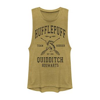 Juniors' Harry Potter Hufflepuff Bold Team Seeker Muscle Tank Top