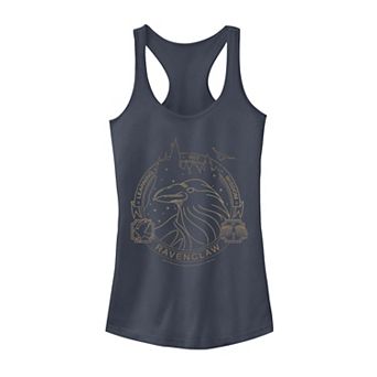 Juniors' Harry Potter Ravenclaw Line Art Logo Graphic Tank Top