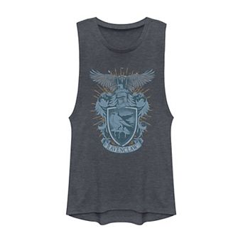 Juniors' Harry Potter Ravenclaw Detailed House Crest Muscle Tank Top