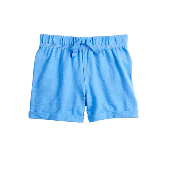 Baby Girl Jumping Beans® Roll Cuff Knit Shorts