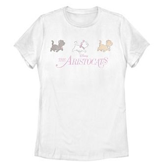 Juniors' Disney's The Aristocats Kittens Graphic Tee