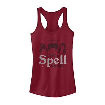 Juniors' Disney's Hocus Pocus I Put A Spell On You Hair Graphic Tank Top