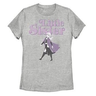 Juniors' Disney's Frozen 2 Anna Little Sister Graphic Tee