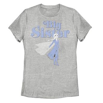 Juniors' Disney's Frozen 2 Elsa Big Sister Graphic Tee