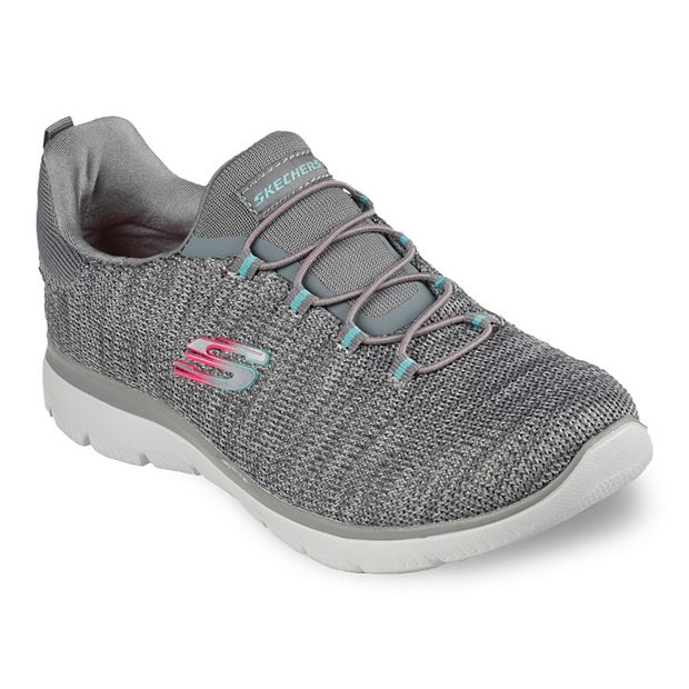 Mint Womens Summits Slip-ins Running Shoe, Skechers