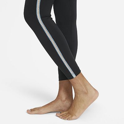 Yoga Pants Leggings With Crochet Trim Women's Nike Yoga