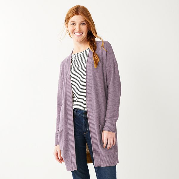 Women's Sonoma Goods For Life® Favorite Long Sleeve Cardigan