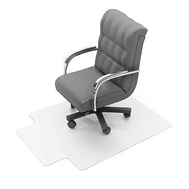 Ecotex Enhanced Polymer Lipped Chair Mat for Carpet