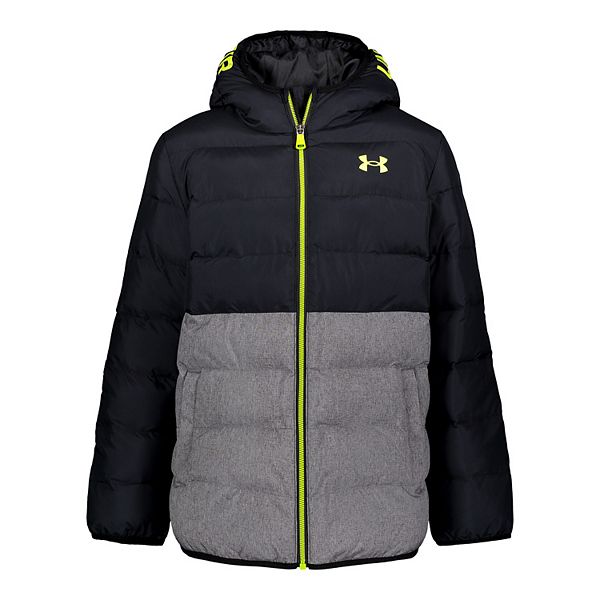 Boys 4 16 Under Armour UA Pronto Colorblock Puffer Jacket