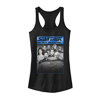 Juniors' Star Trek Next Generation Group Shot Graphic Tank Top